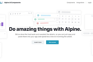 Alpine UI 组件|持续更新中…
