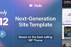 正版|Hub-HTML响应多用途模板
