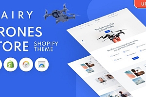 Airy-无人机商店HTML模板