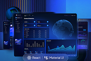 视觉UI仪表板PRO | Vision UI Dashboard PRO