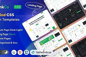 Bankco-Tailwind CSS管理模板