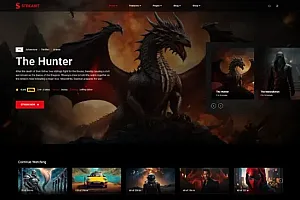 Streamit |VueJS、React JS、Laravel、HTML管理模板