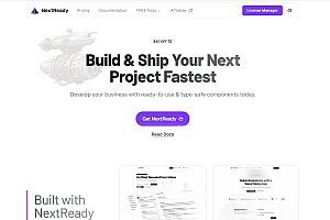 正版|NextReady-即用型SAAS业务框架